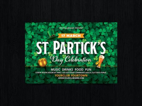 St. Patrick's Day Flyer WP4KYE4