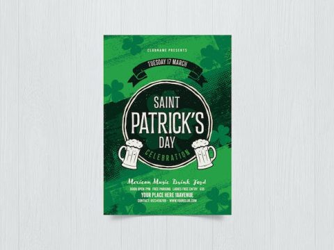 St. Patrick's Day Flyer YZSYE5K