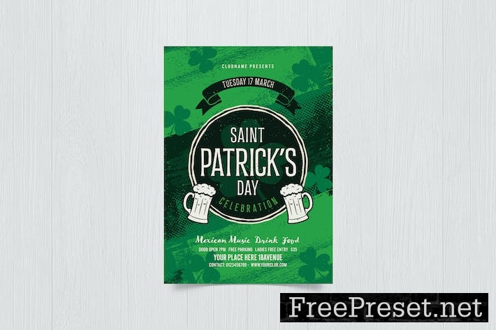 St. Patrick's Day Flyer YZSYE5K