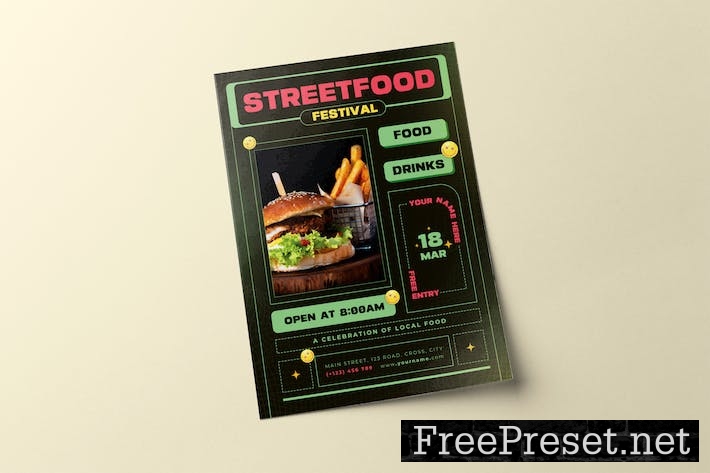 Street Food Festival Flyer NVGNAC6