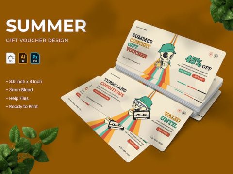 Summer - Gift Voucher M4HX2QM