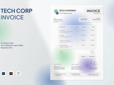 Tech Corp Invoice BWBMQEC