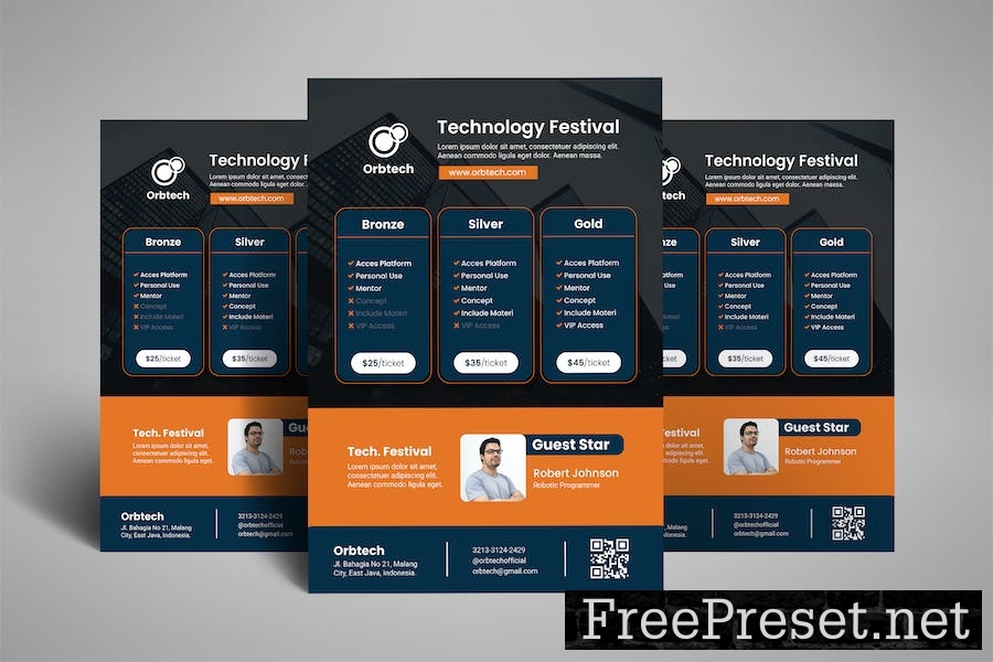 Technology Festival - Flyer Template PCWN23V