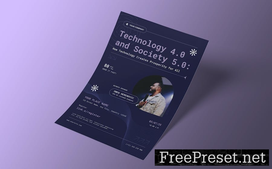 Technology Seminar Flyer QE55Q68