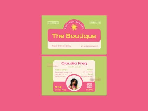 The Butique Business Card 2UKSPMU