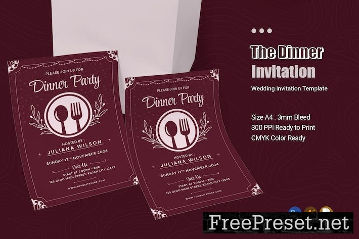 The Dinner Party Invitation