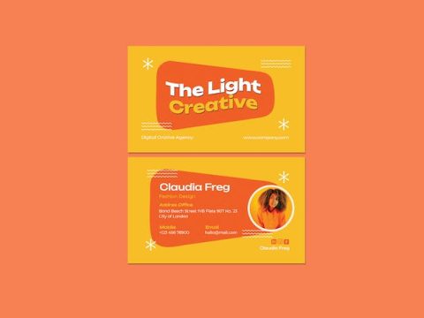 The Light Creative Business Card F5KK3HB