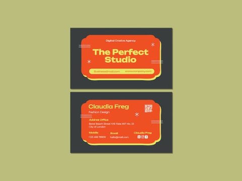 The Perfect Studio Business Card J9BVKBW