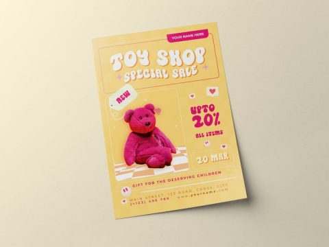 Toys Shop Sale Flyer