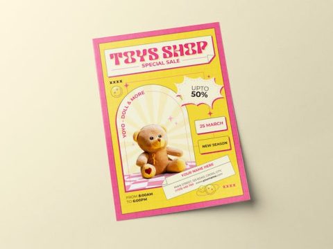 Toys Shop Sale Flyer VQ9A7Z8