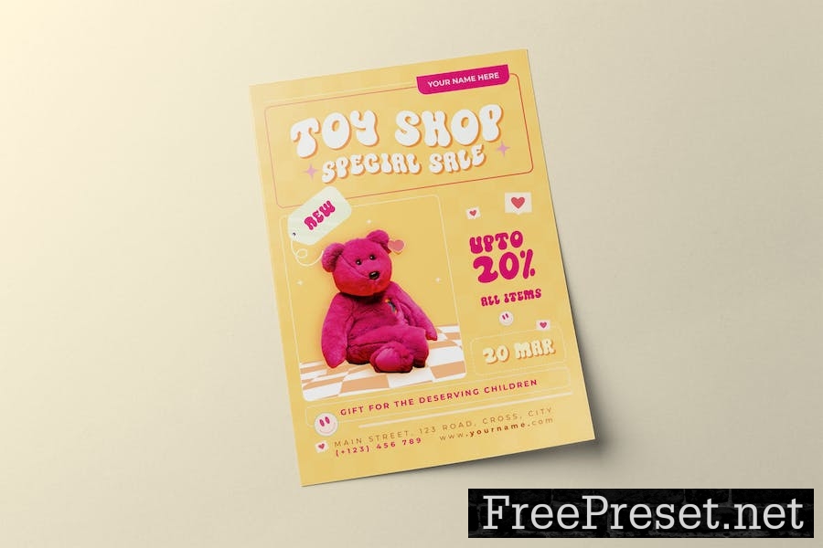 Toys Shop Sale Flyer