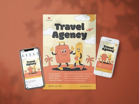 Travel Agency - Flyer Media Kit NCMYJB2
