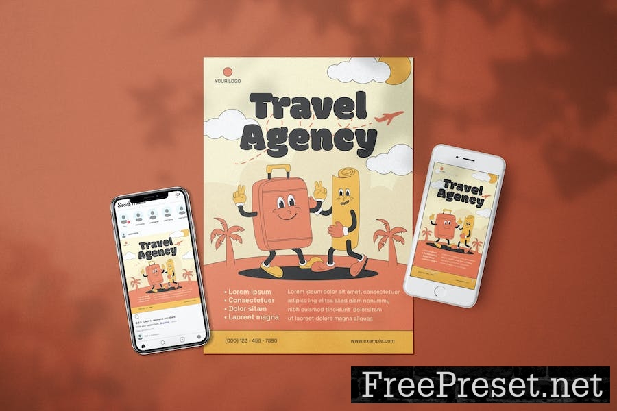 Travel Agency - Flyer Media Kit NCMYJB2