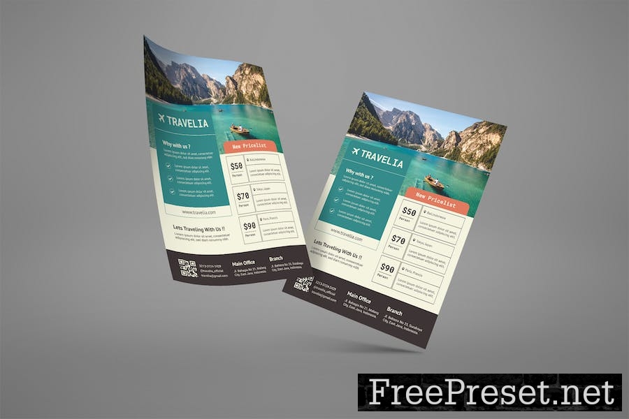 Travel Agency - Flyer Template 3M6JMYL