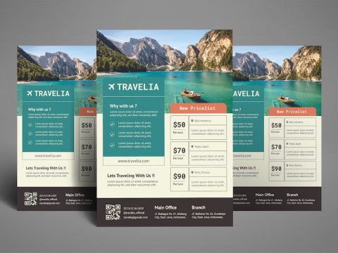 Travel Agency - Flyer Template 3M6JMYL