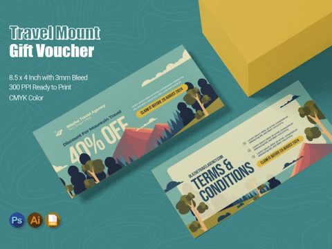 Travel Mount Gift Voucher 3YFLMGQ