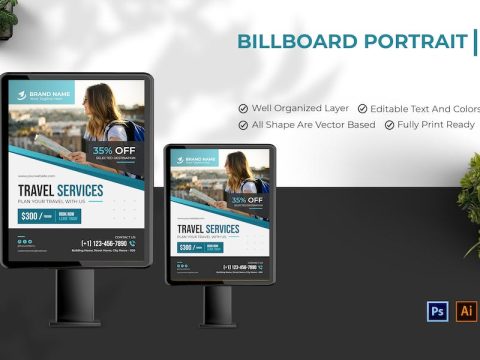 Travel Services Billboard KDBYKKV