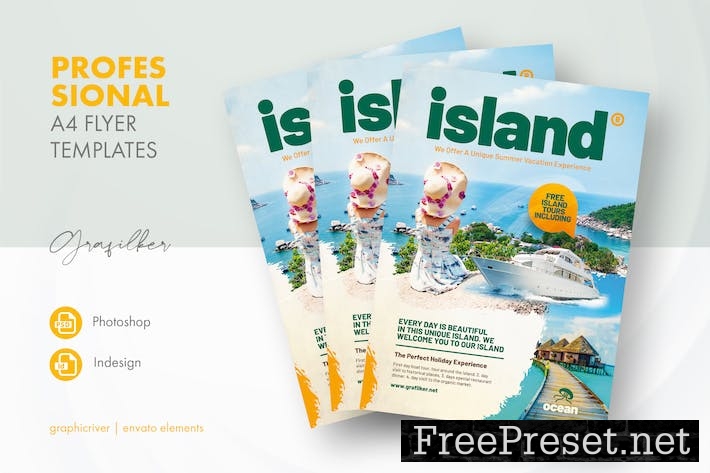 Travel Tours Flyer Templates EEQ6HDW