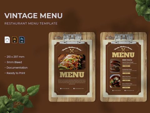 Vintage - Menu V2HUDKG