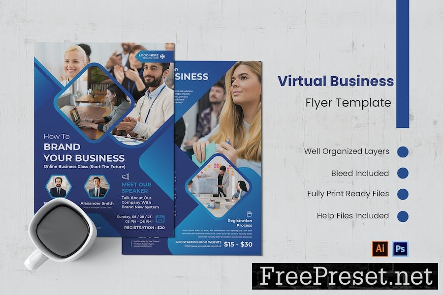 Virtual Business Class Flyer 9MCF88D