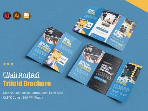 Web Project Trifold Brochure GDL8J83