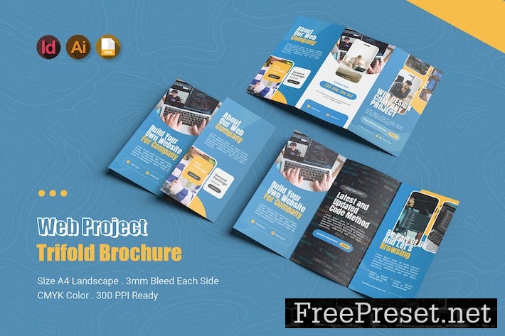 Web Project Trifold Brochure GDL8J83