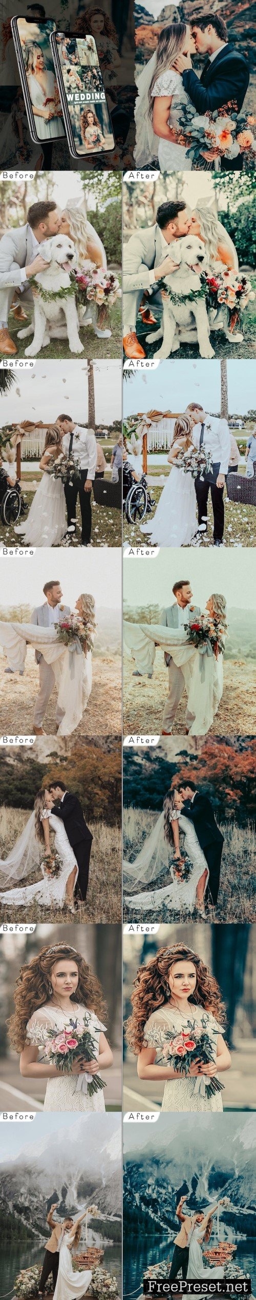 Wedding Lightroom Presets Mobile And Desktop