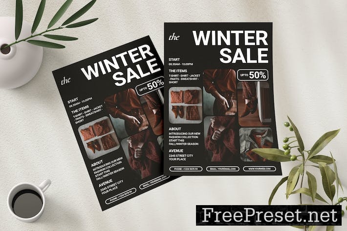 Winter Sale Flyer XBXL9S3