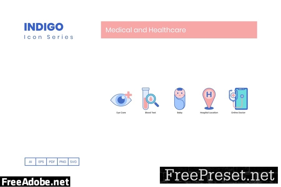 105 Medical & Healthcare Line Icons