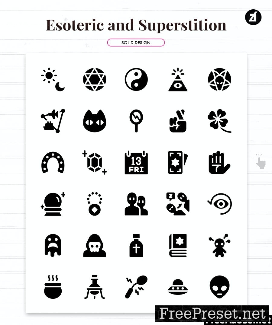 110 Esoteric and Superstition icon pack