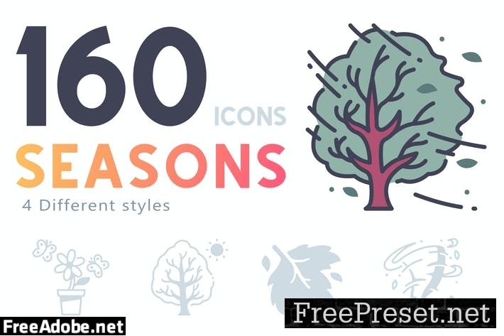 160 Seasons icon set 6LDLL8Q