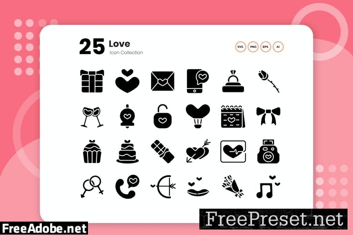 25 Relationship & Love Outline Icon 5SASFDY