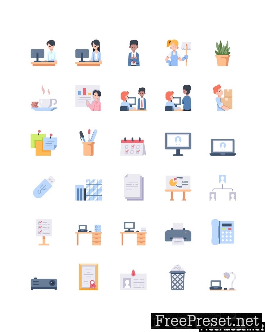 30 Office icon set