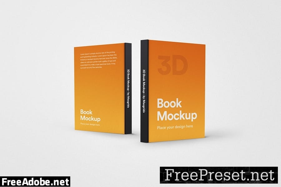 3D Book Mockup