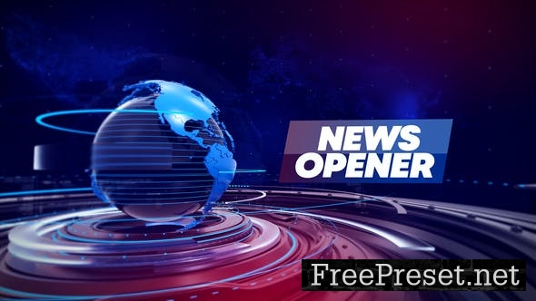 news opener template free