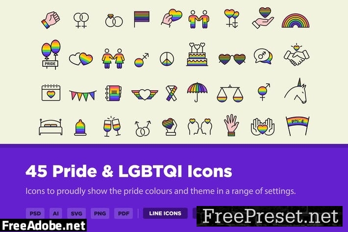 45 Pride & LGBTQI Icons LYJHG44