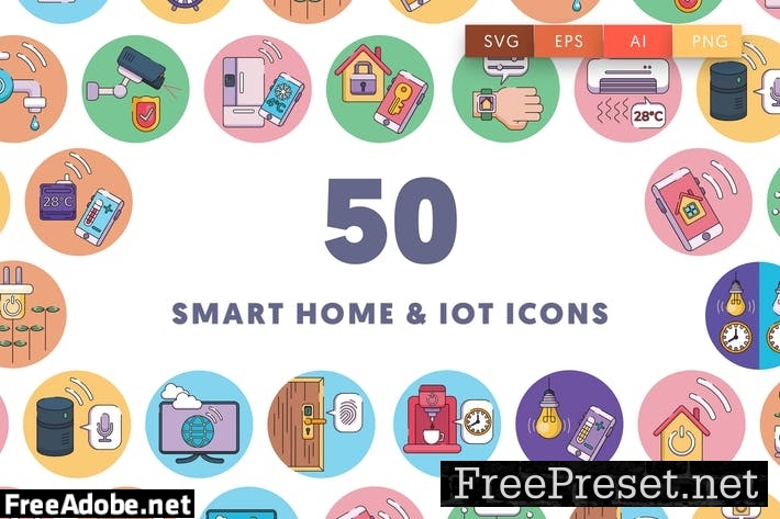 50 Smart home and IoT devices 86VYHY5