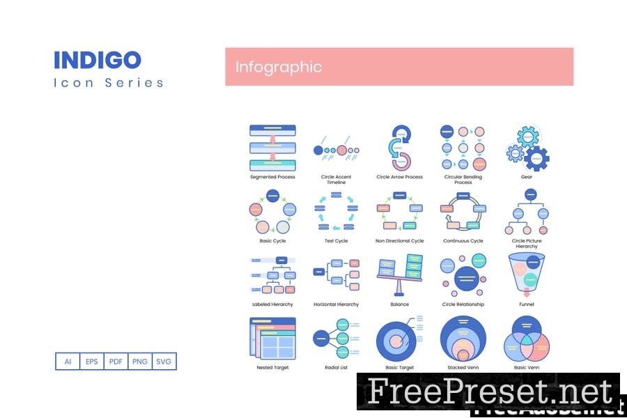 75 Infographic Line Icons