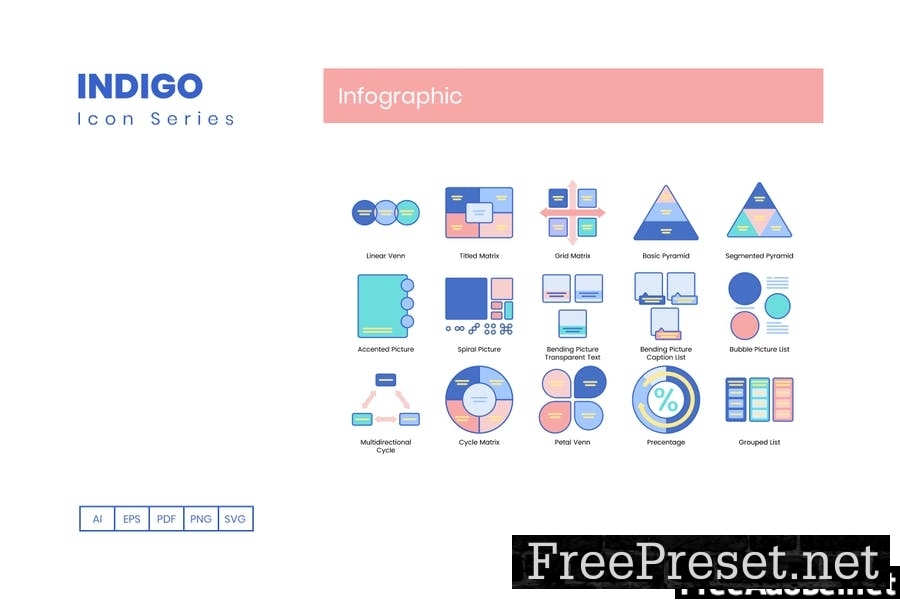 75 Infographic Line Icons