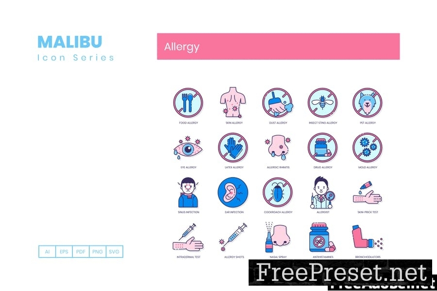 80 Allergy Icons