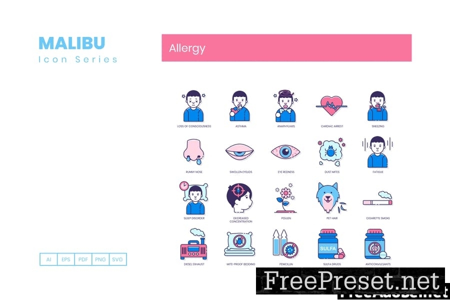 80 Allergy Icons