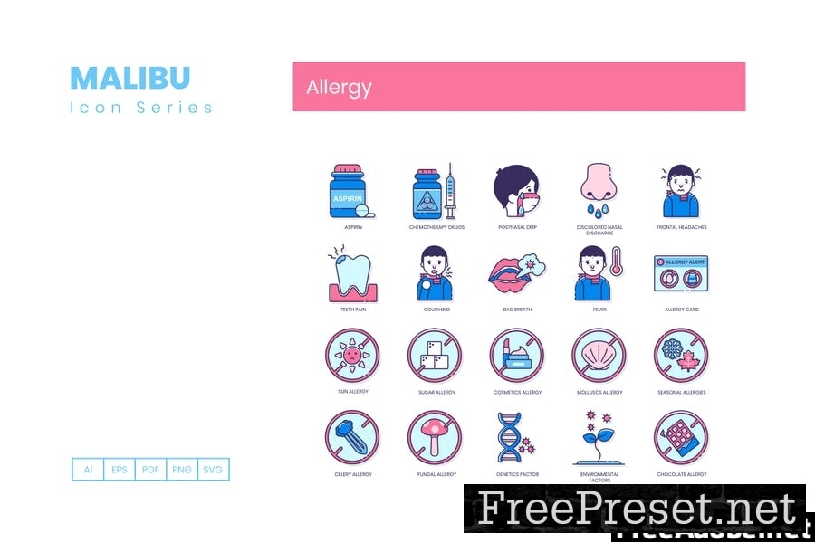 80 Allergy Icons