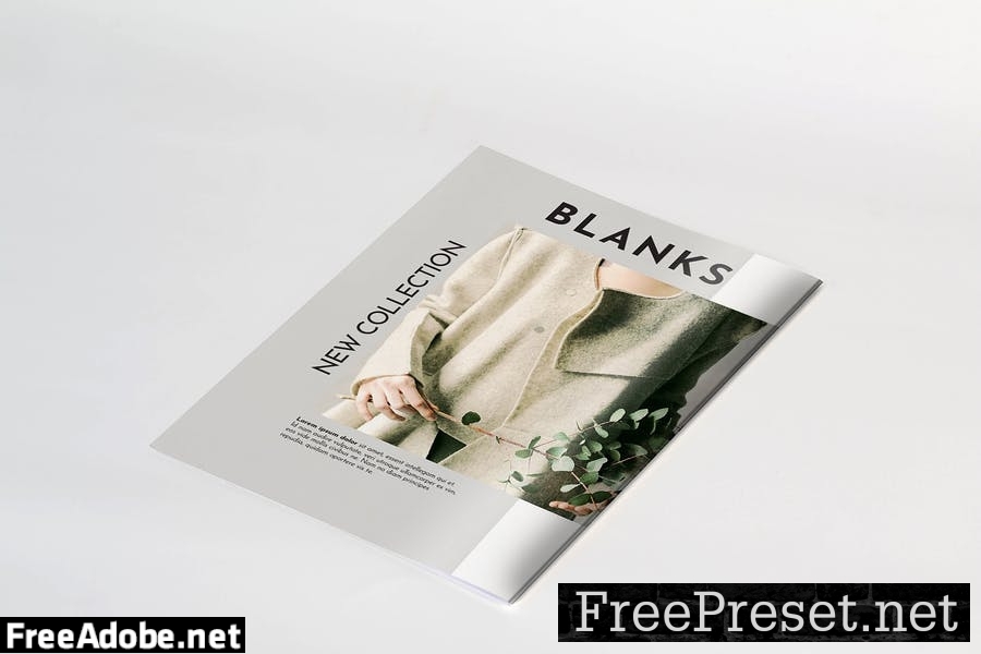 A4 Magazine Mockup WKJB7PS