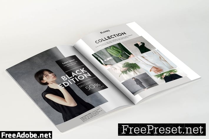 A4 Magazine Mockup WKJB7PS