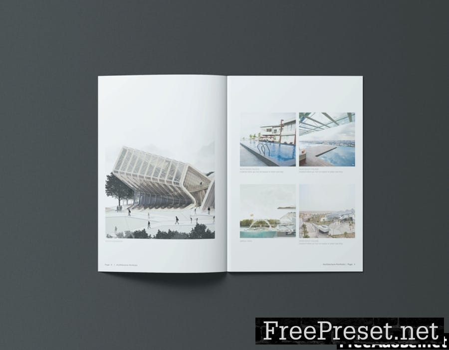 A5 Architecture Portfolio / Catalogue