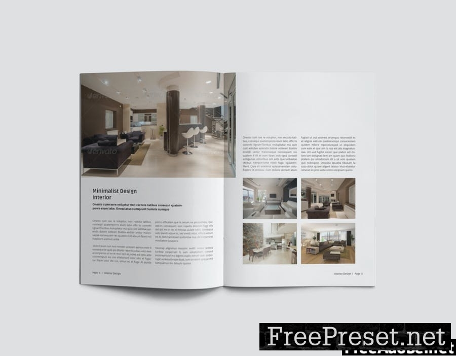 A5 Interior Catalog/Brochure