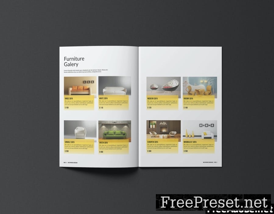 A5 Multipurpose Catalog/Brochure