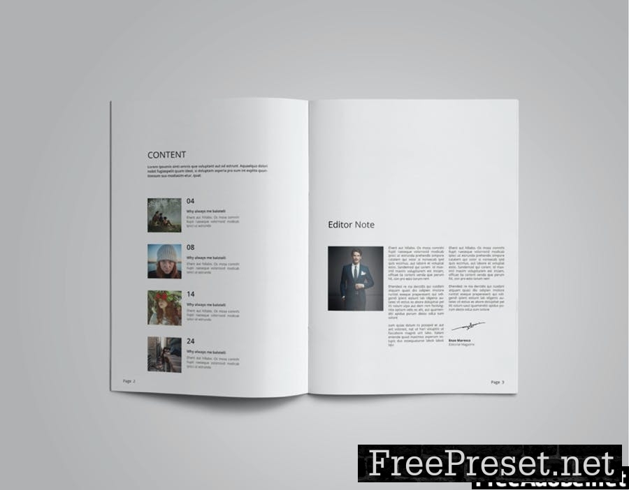 A5 Multipurpose Magazine Template