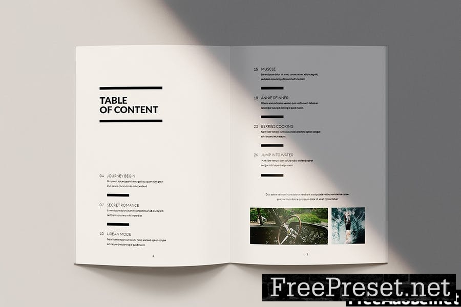 Ackerman - Magazine Template Indesign RDK2ARR