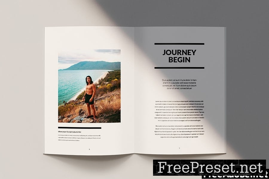 Ackerman - Magazine Template Indesign RDK2ARR